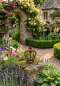 Preview: Romantische Rostkrone ca. 24 cm - Gartendekoration